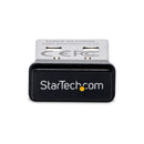 StarTech USBA-BLUEtoOTH-V5-C2 USB-A Bluetooth 5.0 Adapter Receiver SHort Dongle