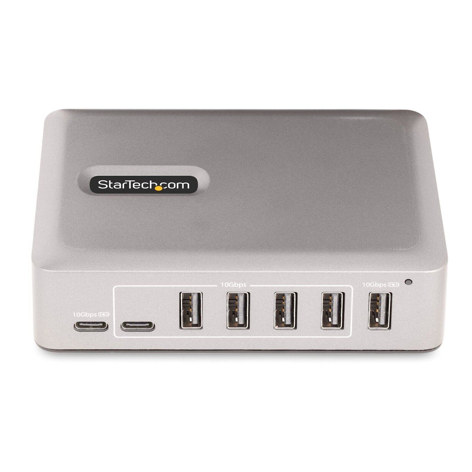 StarTech 10G5A2CS-USB-C-HUB 3Ft 7-Port USB-C Hub 65W PDelivery w Power Adapter