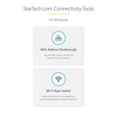 StarTech US1GC301AU2R USB-C to Dual Gigabit Ethernet Dongle w USB Black Adapter