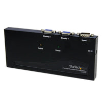 StarTech ST122PRO 2 Port High Reso VGA Video Splitter1-In 2-Out Monitr/Projector