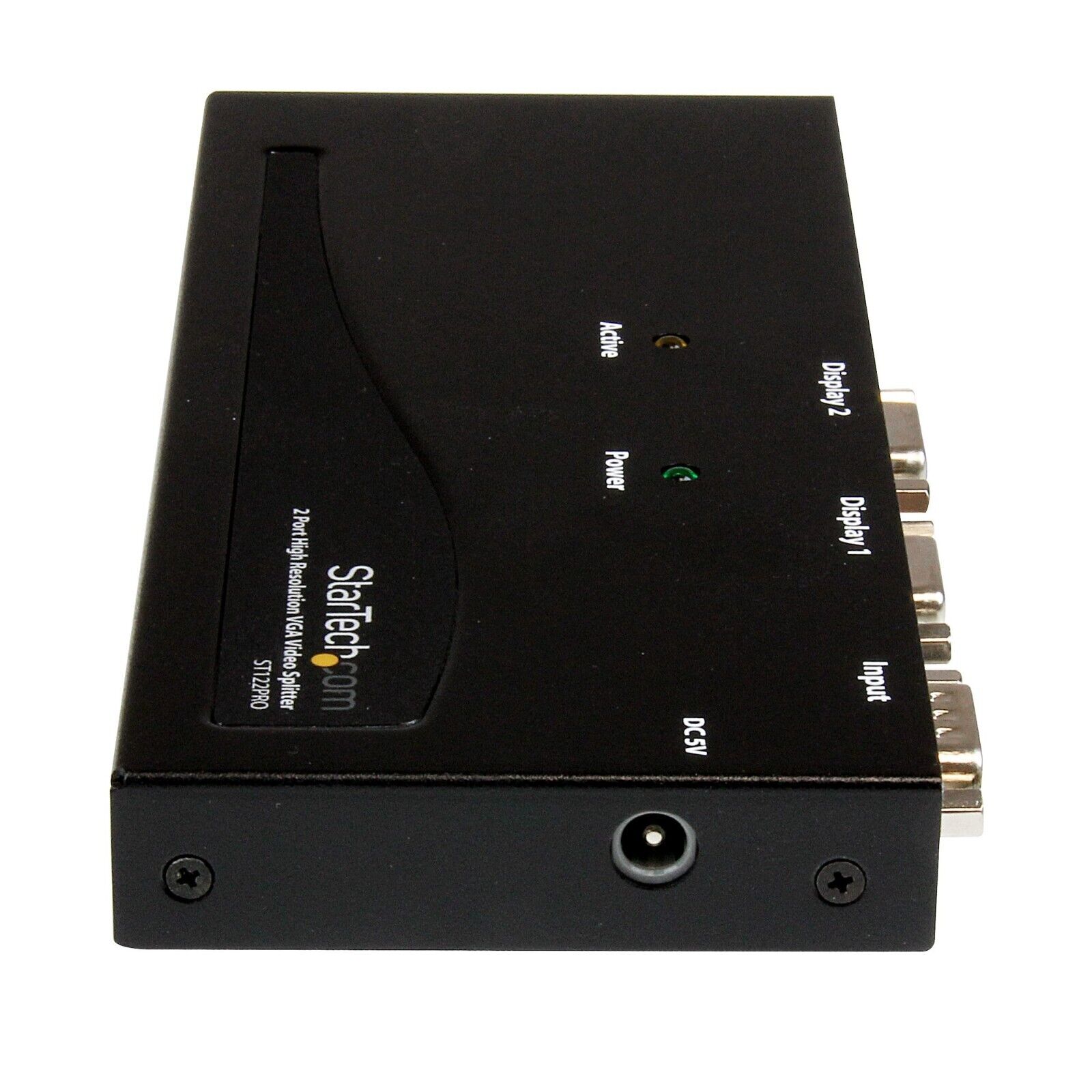 StarTech ST122PRO 2 Port High Reso VGA Video Splitter1-In 2-Out Monitr/Projector