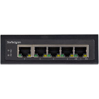 StarTech IESC1G50UP Unmanaged Industrial Rugged Giga PoE Switch Rail/Wall Mount