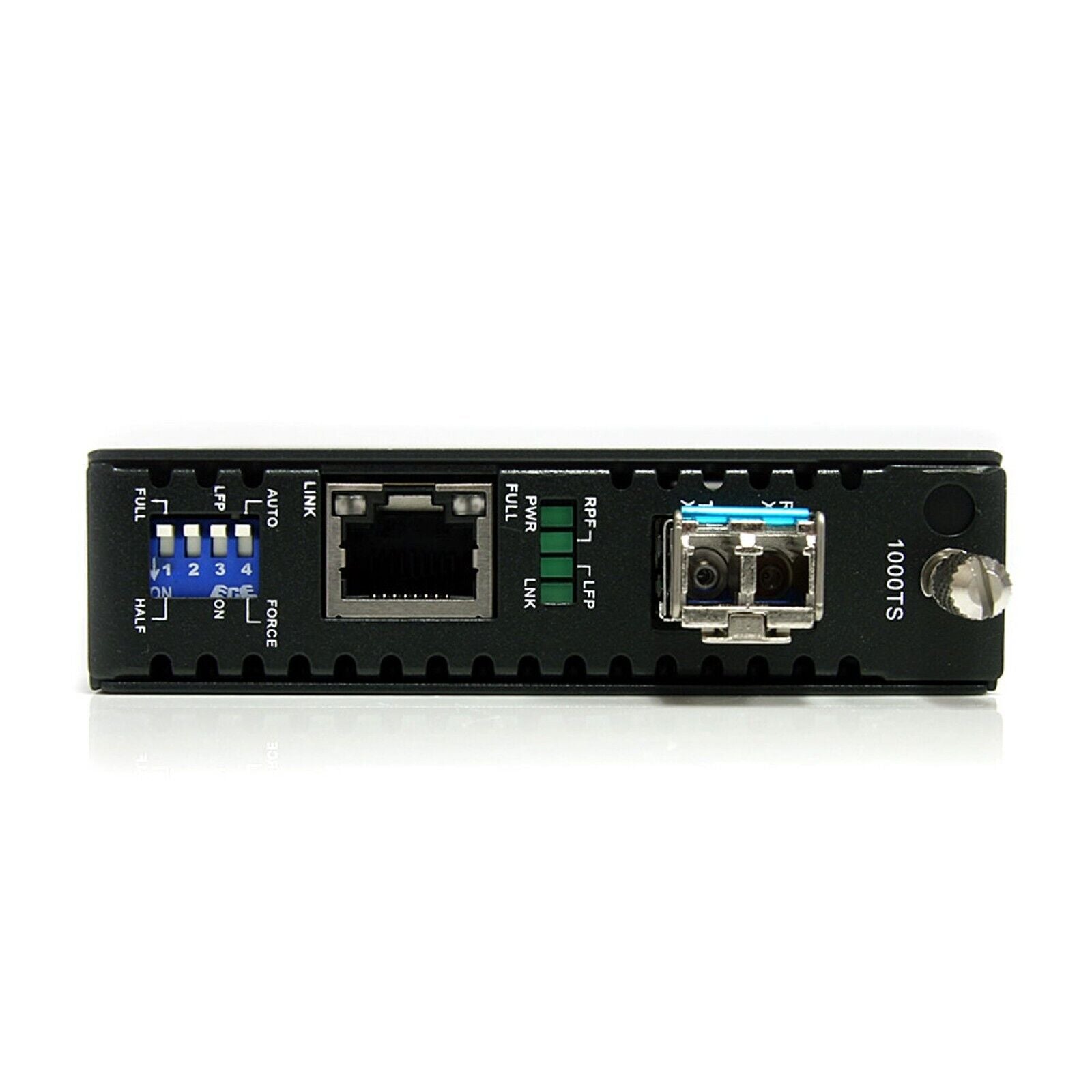 StarTech ET91000LC2 Gigabit MultiMode Fiber Media Converter LC 550m TAA Comp