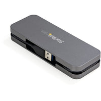 StarTech HB30AM4AB 10" Cord 4 Port USB 3.0 Mini Hub w 4x USB-A SuperSpeed Gray