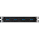 StarTech HB30AM4AB 10" Cord 4 Port USB 3.0 Mini Hub w 4x USB-A SuperSpeed Gray