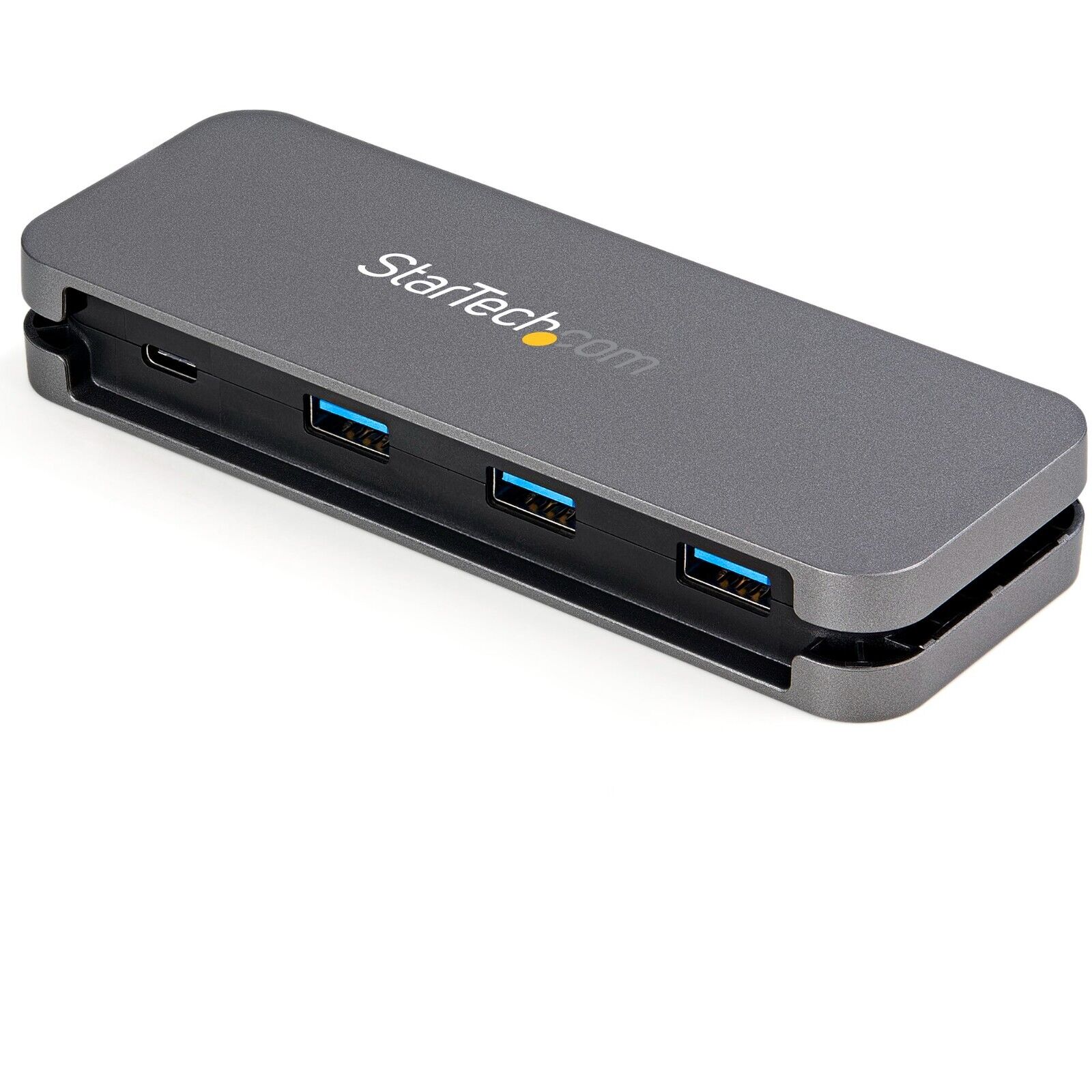 StarTech HB30CM3A1CB 11" 4 Port Compact USB-C Hub 3x USB-A 1x USB-C Alum Gray