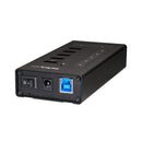 StarTech HB30C5A2CST 7 Port USB Metal Rugged Hub 4x USB-A 2x USB-C w Power