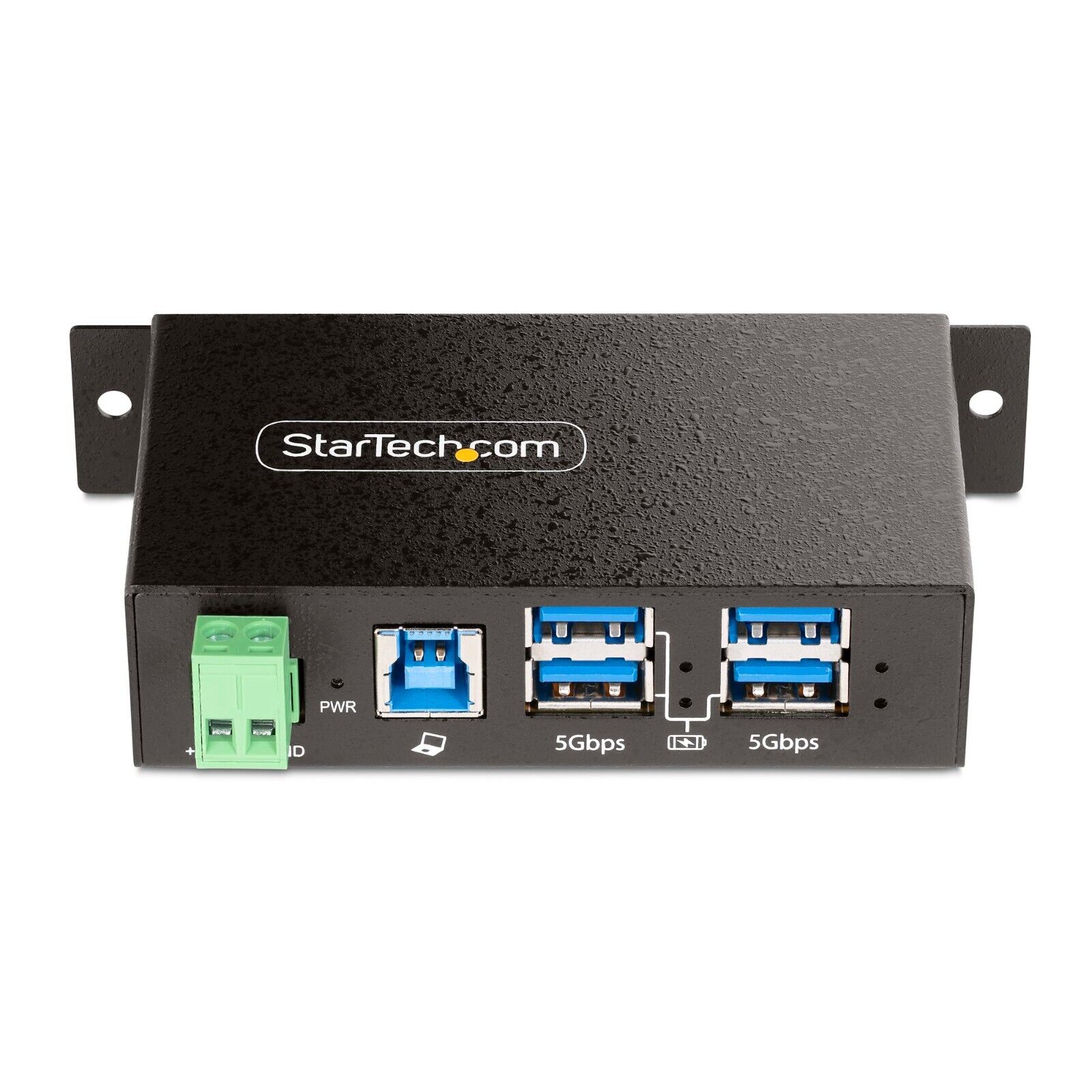 StarTech 5G4AINDRM-USB-A-HUB 4-Port Managed Industriat USB-A Hub Wall Din Rail