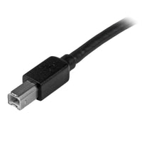 StarTech USB2HAB50AC 50Ft USB 2.0 A to B Active M/M Printer Scanner Cable Black