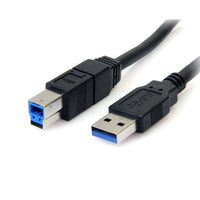 StarTech USB3SAB6BK 6Ft USB 3.2 Gen 1 A to B M/M Cable SuperSpeed Black