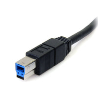 StarTech USB3SAB6BK 6Ft USB 3.2 Gen 1 A to B M/M Cable SuperSpeed Black