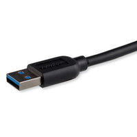 StarTech USB3AUB50CMS 1.5Ft USB 3.0 to Micro B SuperSpeed Slim Cable Black