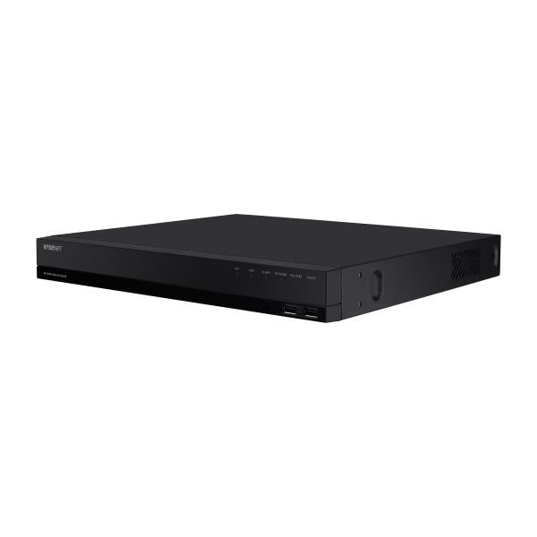 Hanwha WRN-810S-2TB 8 Channel 1U Rack Network Video Recorder with Built-in PoE+