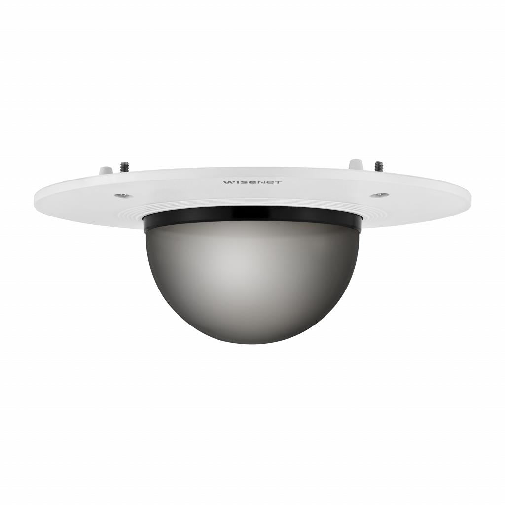 Hanwha SPB-FCD85W Indoor Flush Mount, Tinted Bubble with White Case