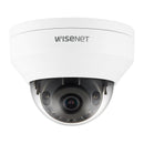 Hanwha QNV-8010R Q-Series 5MP IR Vandal IP Dome Camera, 2.8mm Fixed Lens, White