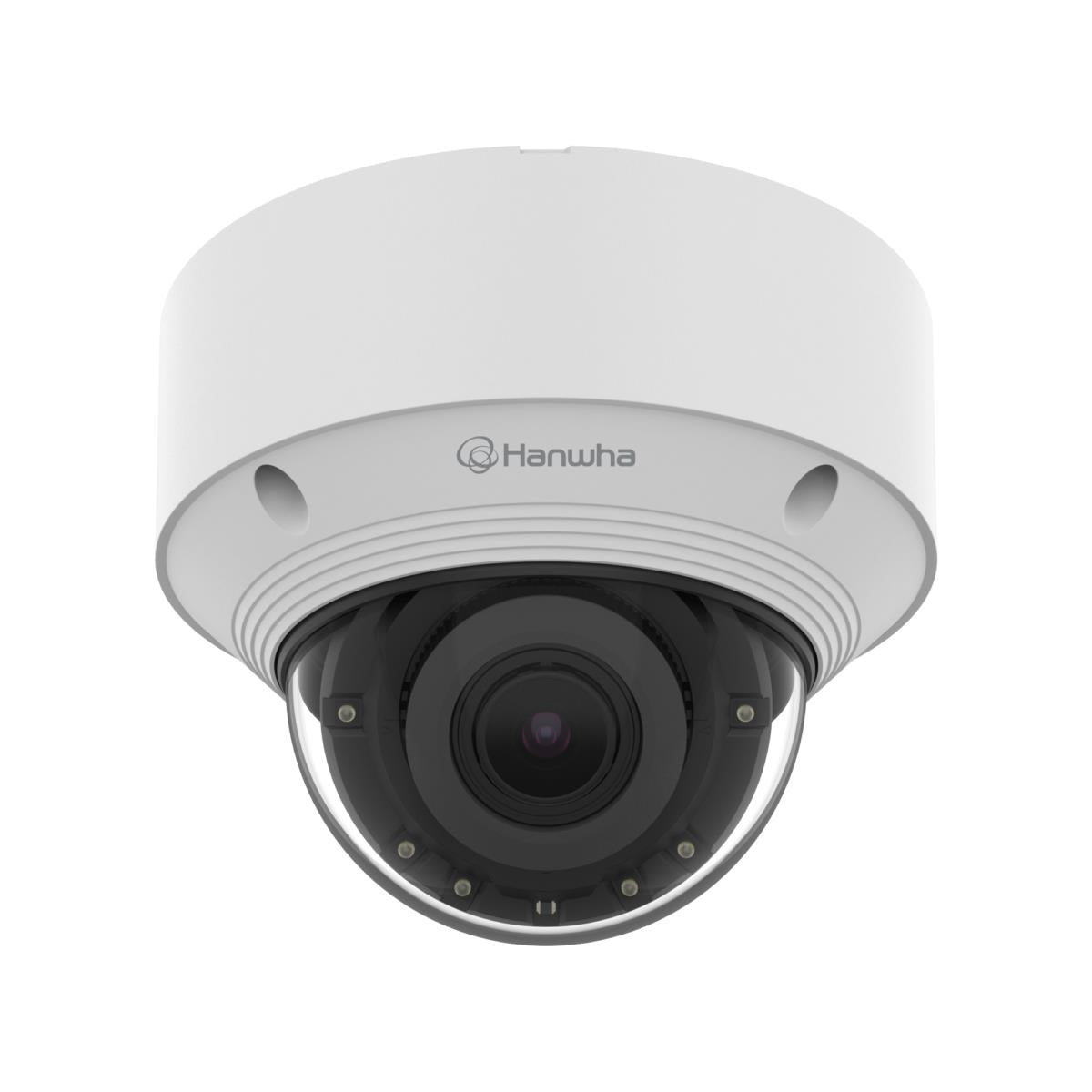 Hanwha QNV-C8083R Q-Series 5MP IR Vandal Dome Camera 3.2-10.2mm Motorized