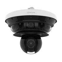 Hanwha PNM-C34404RQPZ 2MP 4-Channel Outdoor IP Dome Camera with 3.3-5.7mm Lens