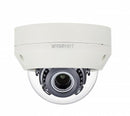 Hanwha SCV-6085R 2MP Analog IR Vandal Dome Camera 3.2-10mm Varifocal Lens, Ivory