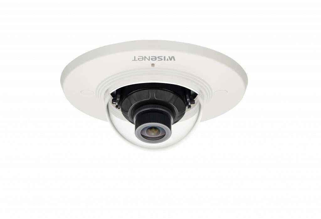 Hanwha XND-8020F X-Series 5MP Flush-Mount Compact Indoor Dome Camera 3.7mm Fixed