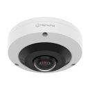 Hanwha HCF-8011RV 5MP IR Wisenet HD+ Outdoor Fisheye Camera, 1.16mm Lens