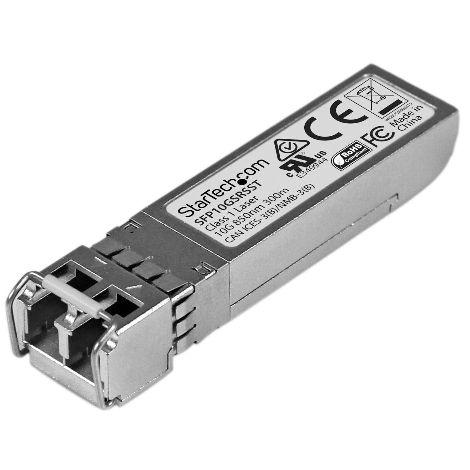 StarTech SFP10GSRSST SFP-10G-SR-S Cisco Compat SFP+ 10G-SR Module MMF Transcvr