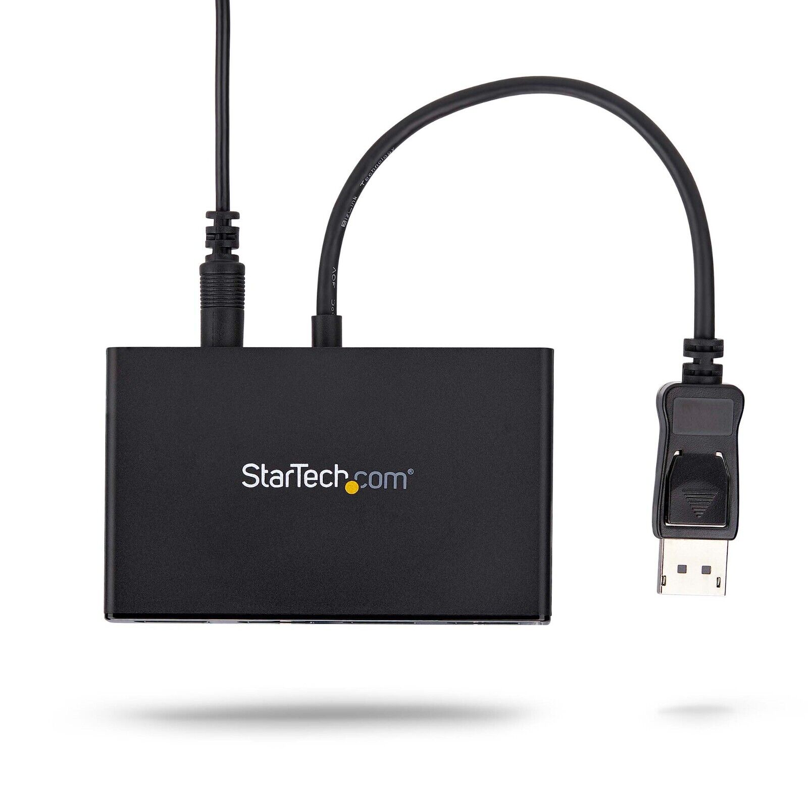 StarTech MSTDP124DP 4 Port DisplayPort DP to DP Splitter Monitor Adapter w Power