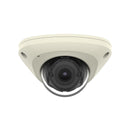 Hanwha XNV-6012 X-Series 2MP Outdoor Vandal Dome Camera, 2.4mm Fixed Lens, Ivory