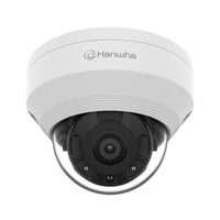 Hanwha QNV-8020R Q-Series 5MP IR Vandal IP Dome Camera, 4mm Fixed Lens, White