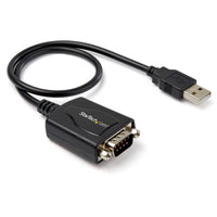 StarTech ICUSB2321X 1Port USB to DB9 RS232 Serial Adapter Cable w COM Retention
