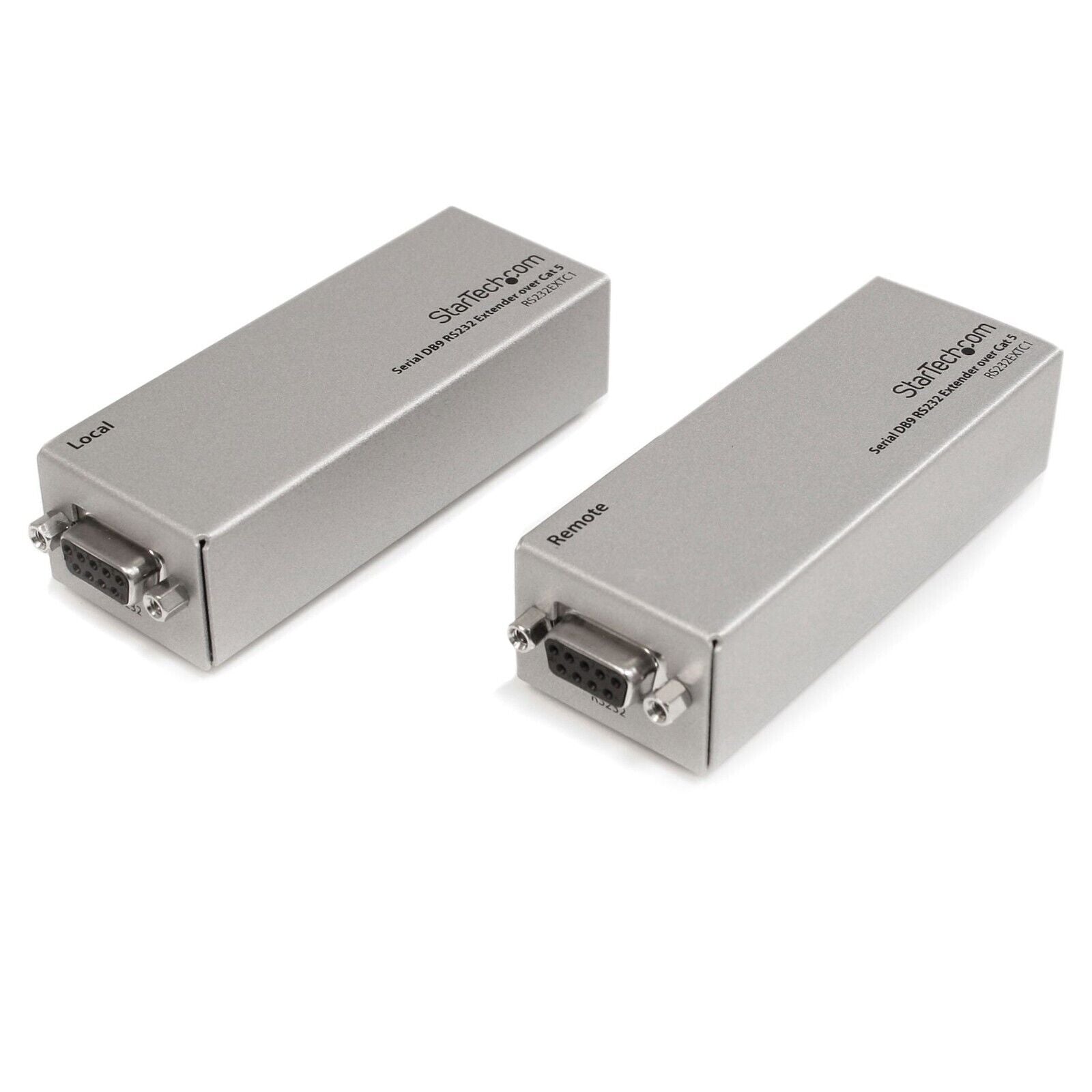 StarTech RS232EXTC1 DB9 RS232 Extender over CAT5 up to 3300ft