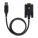 StarTech 1P10FFCN-USB-SERIAL USB to Null Modem Serial DB9 Adaoter Cable FTDO