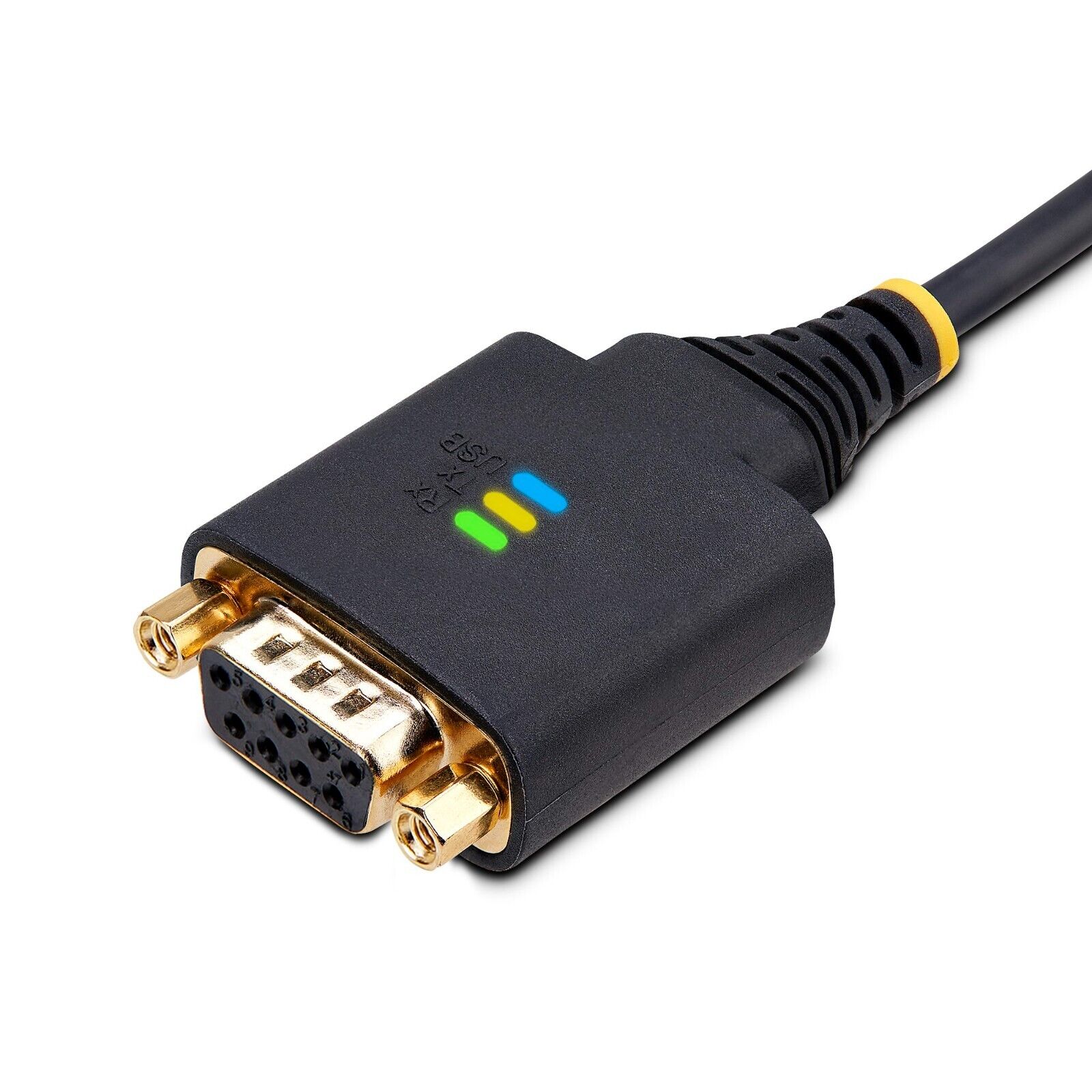 StarTech 1P10FFCN-USB-SERIAL USB to Null Modem Serial DB9 Adaoter Cable FTDO