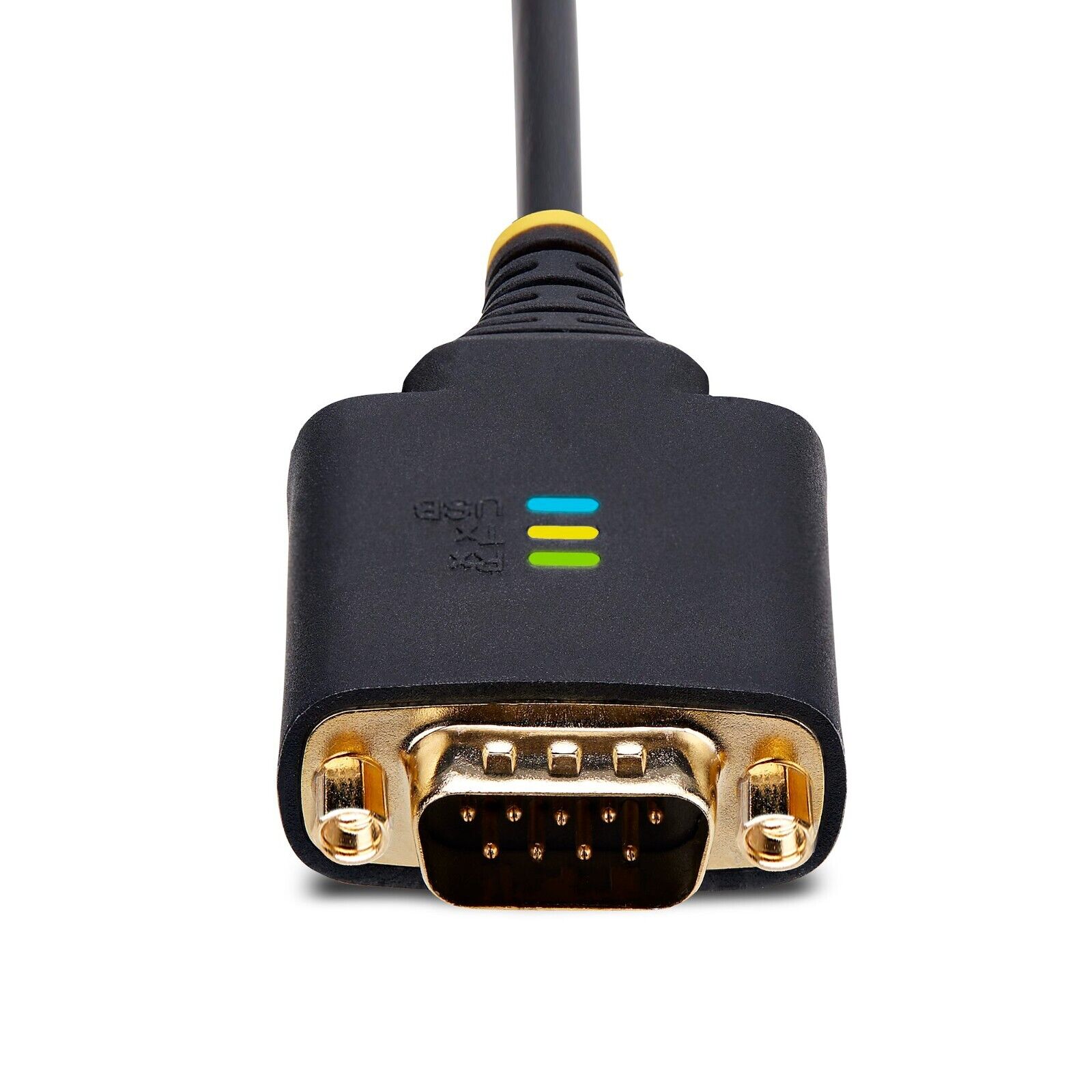 StarTech 2P1FFC-USB-SERIAL 2Ft 2-Port USB to DB9 RS232 Serial Rugged Cable FTDI