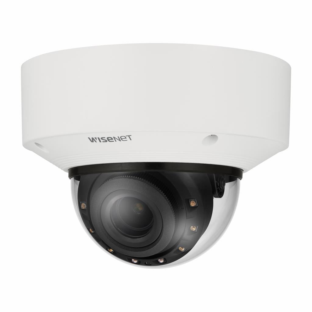 Hanwha XNV-C9083R Series Peripheral 4K Outdoor IR Vandal Dome IP Camera, 4.4