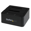 StarTech SDOCK2U33EB Dual Bay USB 3.0 to 2.5" 3.5" eSATA to SATA Docking Station