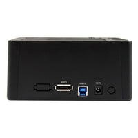 StarTech SDOCK2U33EB Dual Bay USB 3.0 to 2.5" 3.5" eSATA to SATA Docking Station