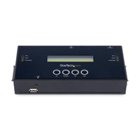 StarTech SATSASDUPE11 1:1 LCD Standalone SSD HDD Duplicator Clone Erase SAS SATA