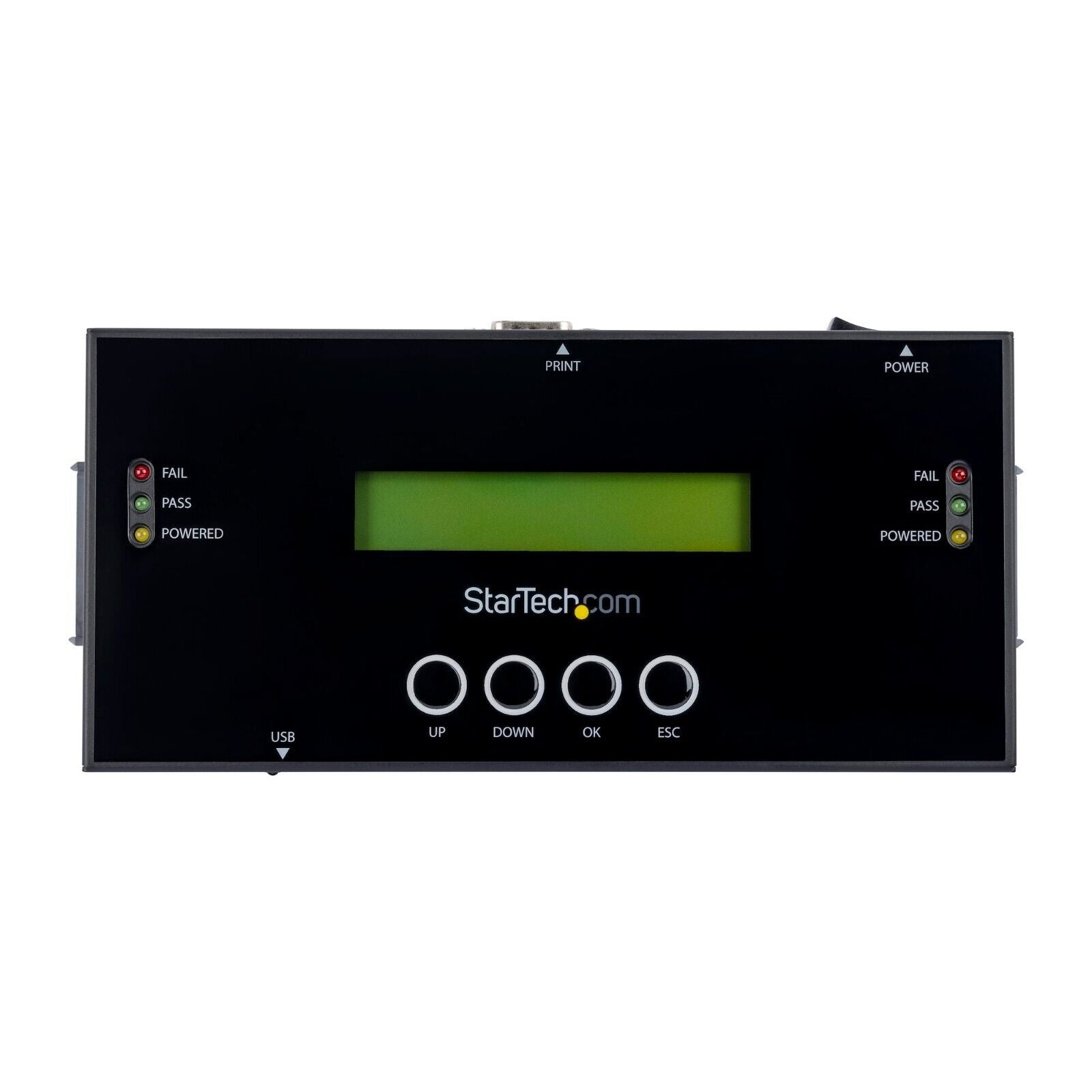 StarTech SATSASDUPE11 1:1 LCD Standalone SSD HDD Duplicator Clone Erase SAS SATA