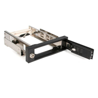 StarTech HSB100SATBK 5.25" Trayless Hot Swap Mobile Rack for 3.5" Hard Drive