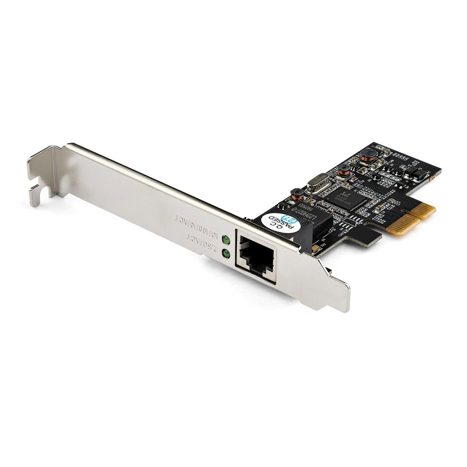 StarTech ST2GPEX 1 Port 2.5Gbe PCIe x1 RJ45 Network Low Profile Card RTL8125