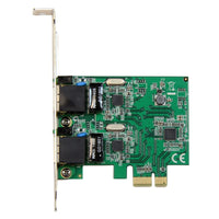 StarTech ST1000SPEXD4 2 Port Gigabit Ethernet Adapter PCIe x1 Server LowPro Card