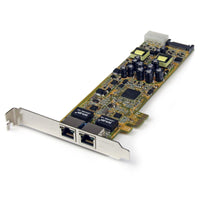 StarTech ST2000PEXPSE 2 Port Gigabit Ethernet RJ45 PCIe x1 LowPro Card + PoE PSE