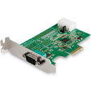 StarTech PEX1S953LP RS232 DB9 Serial Adapter PCIe x1 Low Profile Card 16950 UART