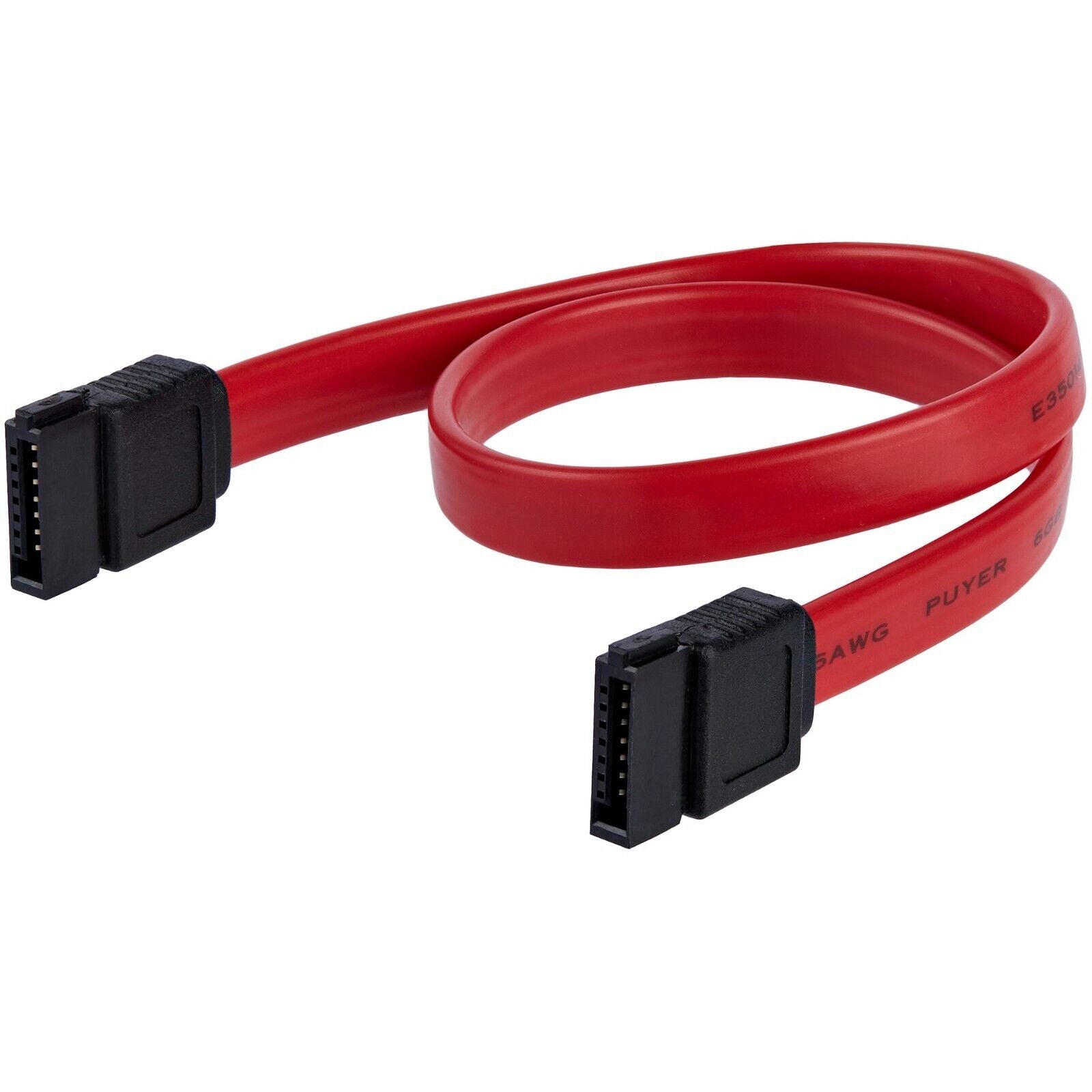 StarTech SATA12 12In SATA to SATA Serial ATA Cable Red