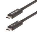 StarTech A40G2MB-TB4-CABLE 6Ft 2m Thunderbolt 4 Cable Certified TB4/USB4 Compat