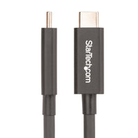 StarTech A40G2MB-TB4-CABLE 6Ft 2m Thunderbolt 4 Cable Certified TB4/USB4 Compat