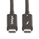 StarTech A40G2MB-TB4-CABLE 6Ft 2m Thunderbolt 4 Cable Certified TB4/USB4 Compat