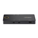 StarTech C2-H46-UC2-PD-KVM 1 HDMI 2 USB-C 2 USB-A PowDel KVM Switch w Cables