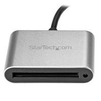 StarTech CFASTRWU3C 5" USB-C CFast 2.0 Card Portable Reader Writer Black Silver