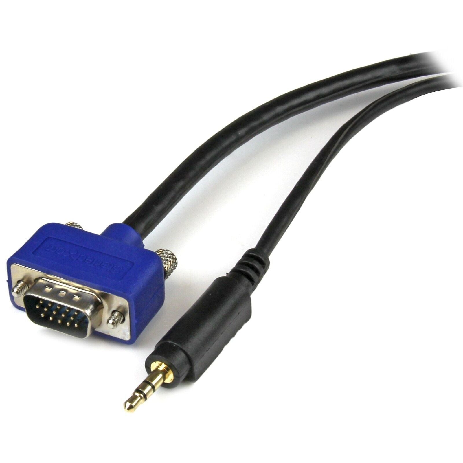 StarTech MXTHQMM6A 6Ft Coax High Res VGA w Audio 3.5mm Monitor Cable Black